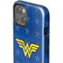 DC Comics Wonder Woman Emblem on Flag iPhone 15 Impact Case